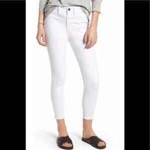 TREASURE & BOND NEW Charity White Jeans High Waist 16W Minimalist Coastal Pocket